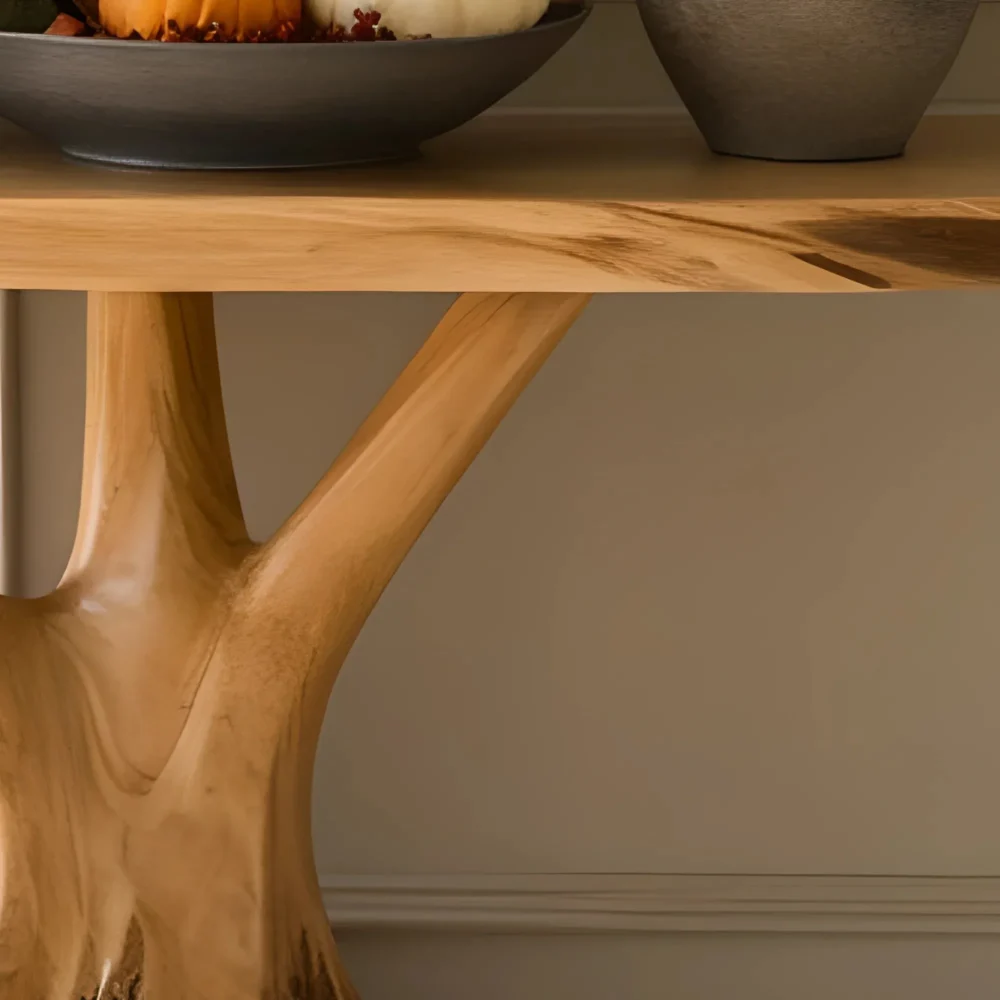 Premium Solid Timber Console Elegant Focal Piece - Image 3