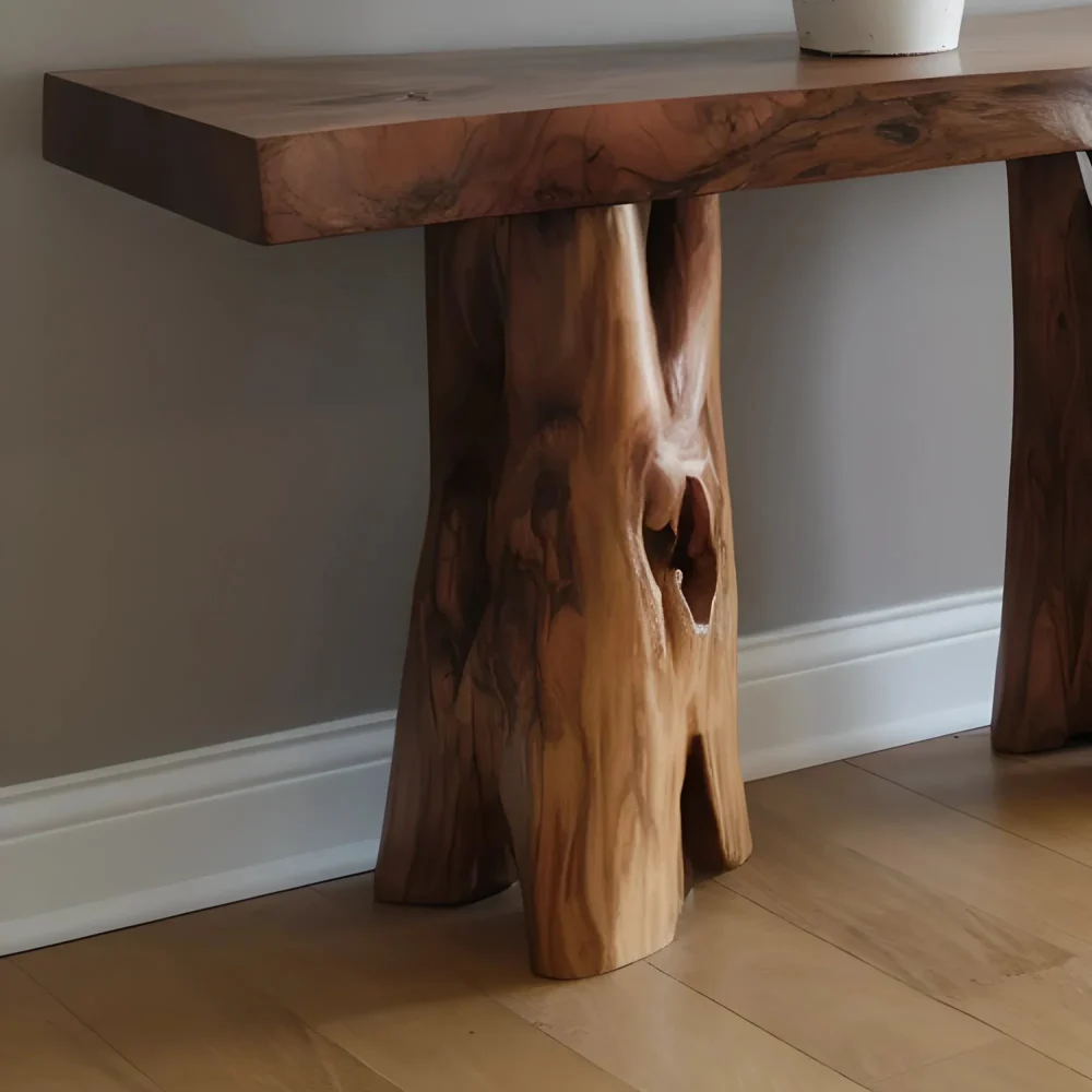 Slim Entryway Console Space Saving Design For Small Rooms - Image 4